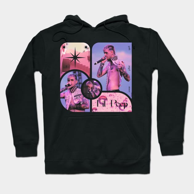 Pink lil peep hoodie 2025